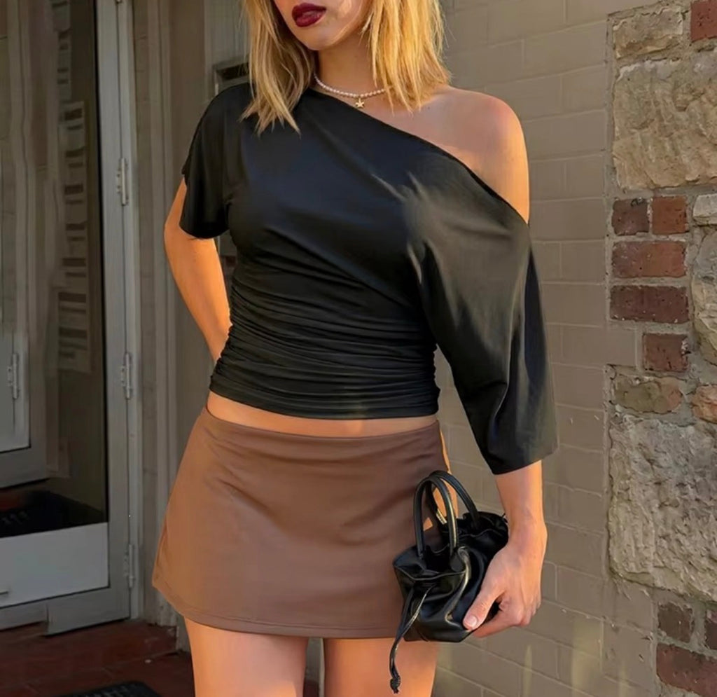 Bella Drape off the shoulder top