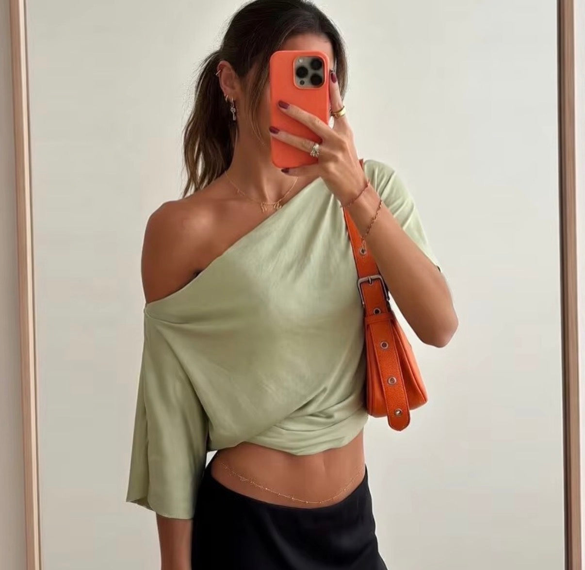 Bella Drape off the shoulder top