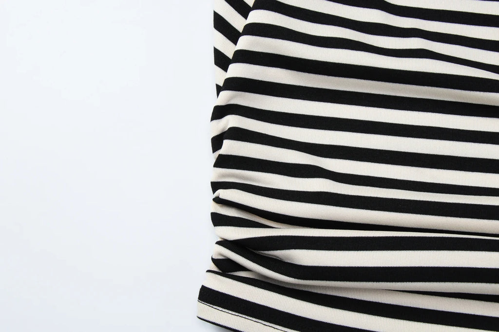 Rory Off-Shoulder Striped Twist Top