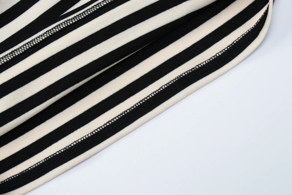 Rory Off-Shoulder Striped Twist Top