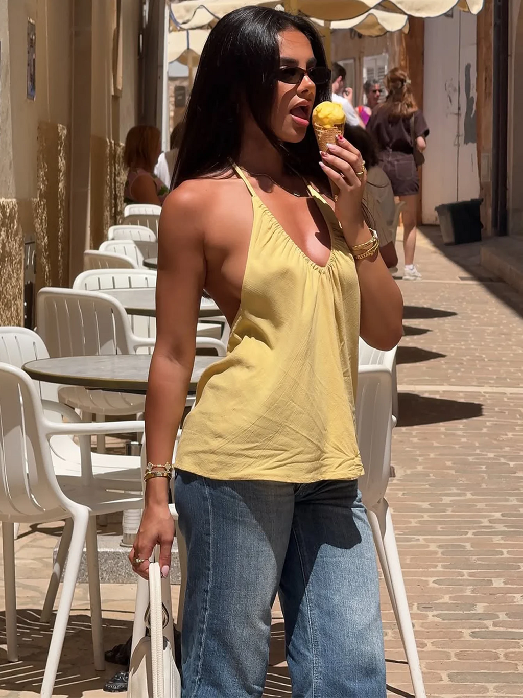 Sienna Butter Halter Top