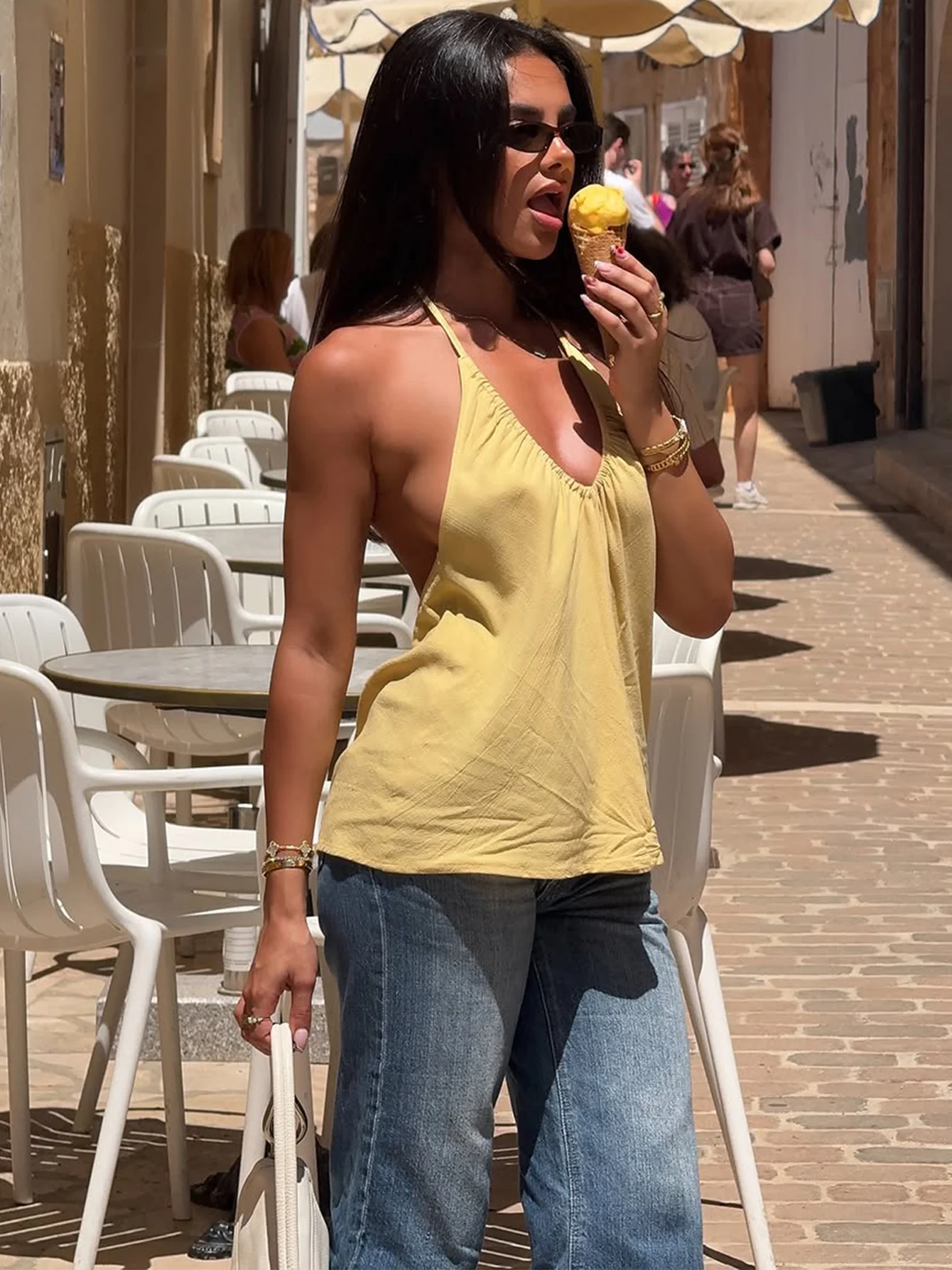 Sienna Butter Halter Top