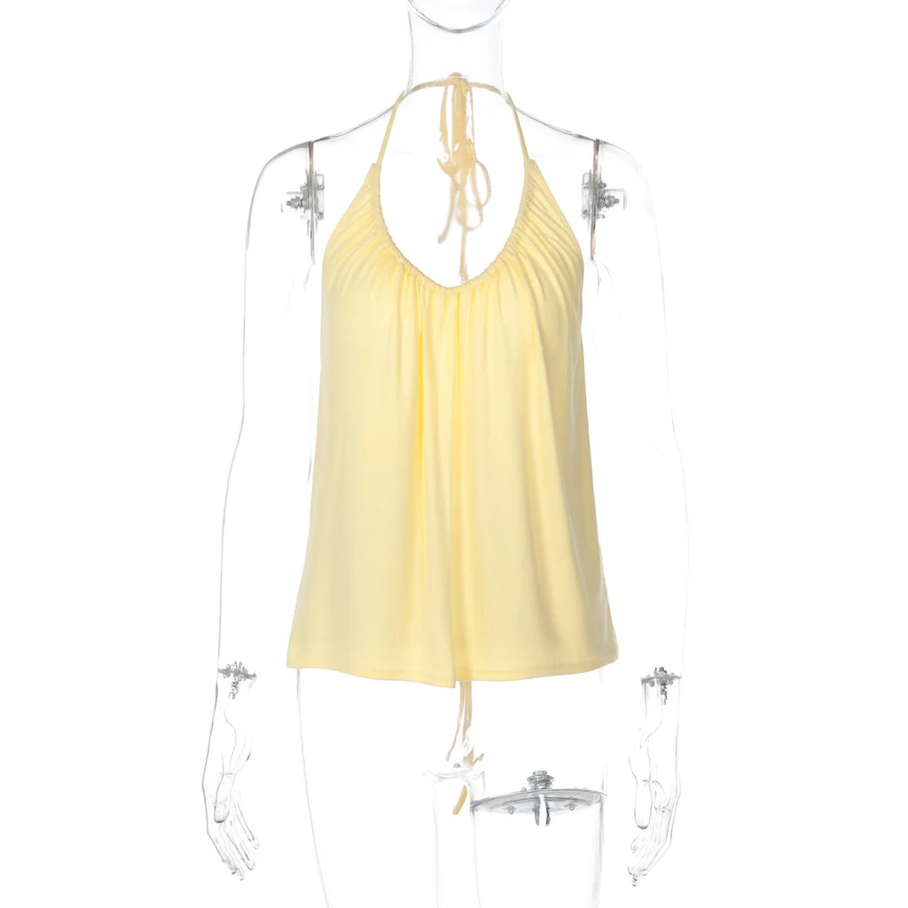 Sienna Butter Halter Top